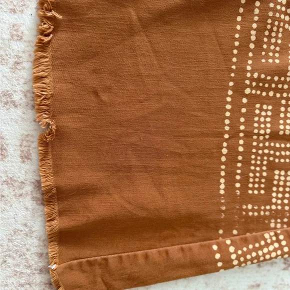 Free People BOHO Festival Batik Flare Leg Pants -Geometric Native Tribal Design - Picture 5 of 9